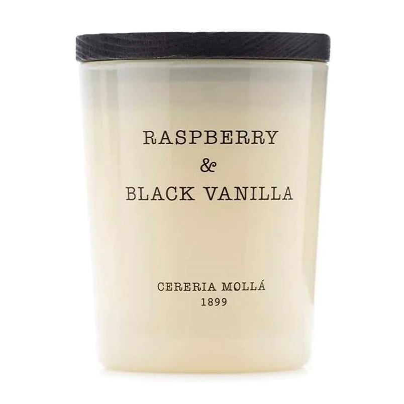 Ароматична свічка Cereria Molla Raspberry &amp; Black Vanilla, 70 г